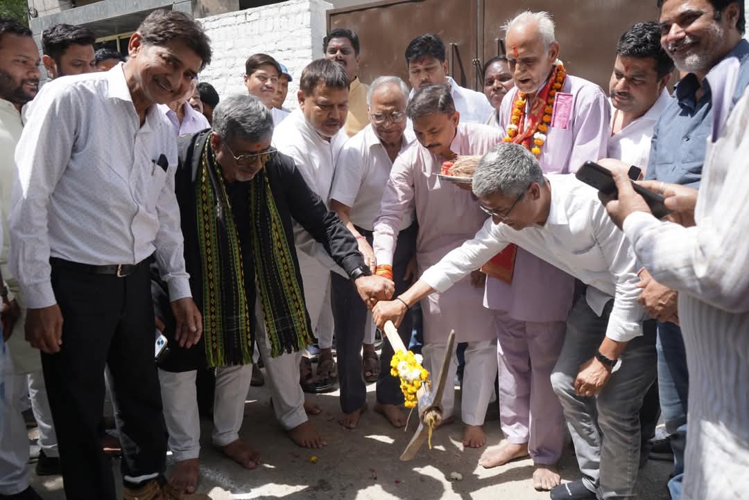 शिवमहापुराण कथा के लिए भूमिपूजन आज, भव्य कलश यात्रा 14 को, कौशिक जी महाराज होंगे शामिल