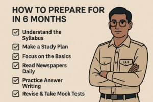 How to prepare for UPSC in 6 months - 100% Best Strategies ✅