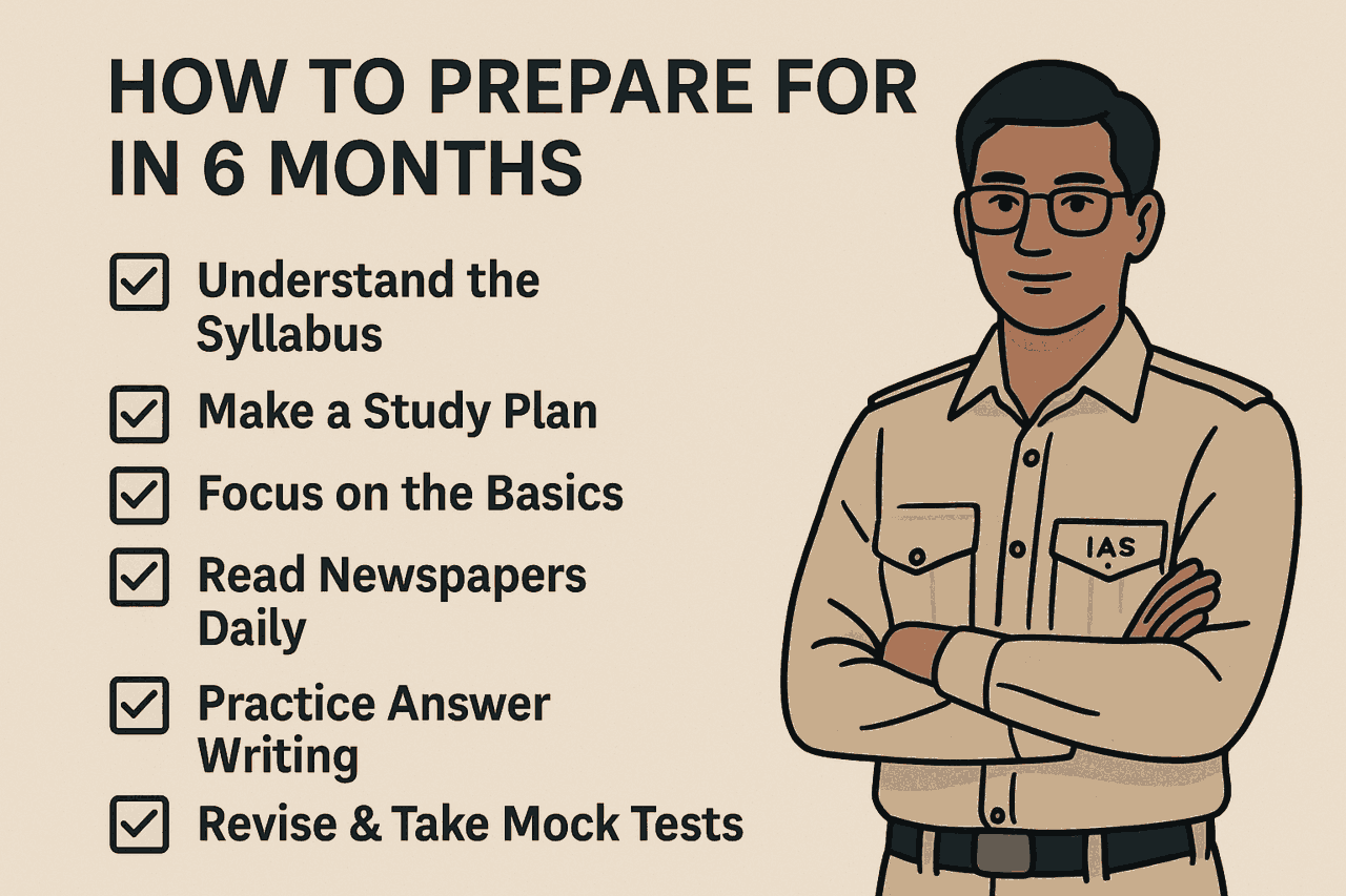 How to prepare for UPSC in 6 months - 100% Best Strategies ✅