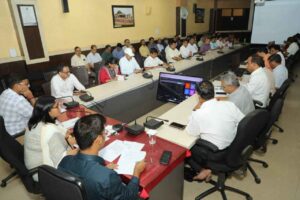 कलेक्टर श्रीमती चौहान ने अंतरविभागीय समन्वय बैठक में सभी अधिकारियों को दिए निर्देश