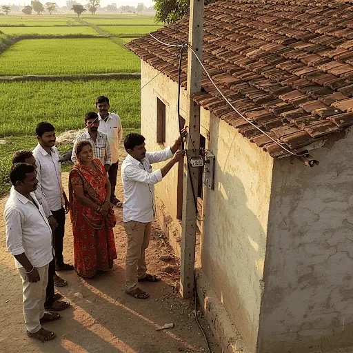 ग्रामीण क्षेत्र में 5 रूपये में उपलब्ध कराए जाएं नवीन कनेक्शन