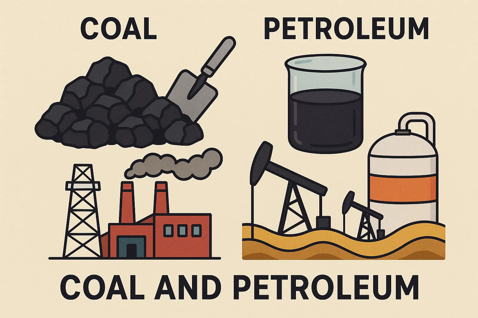 Coal And Petroleum Class 8 Notes - Complete Answer ✅
