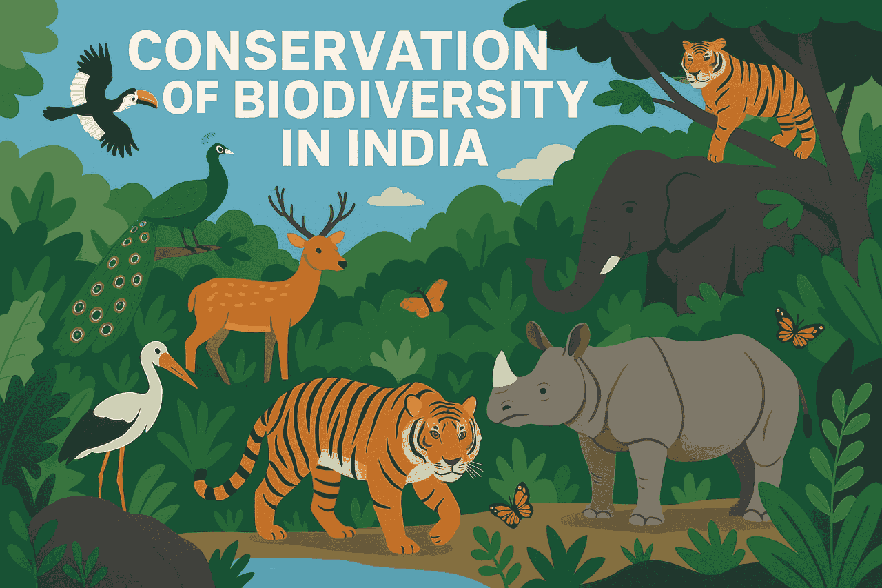 Conservation of biodiversity in india - Complete Explanation