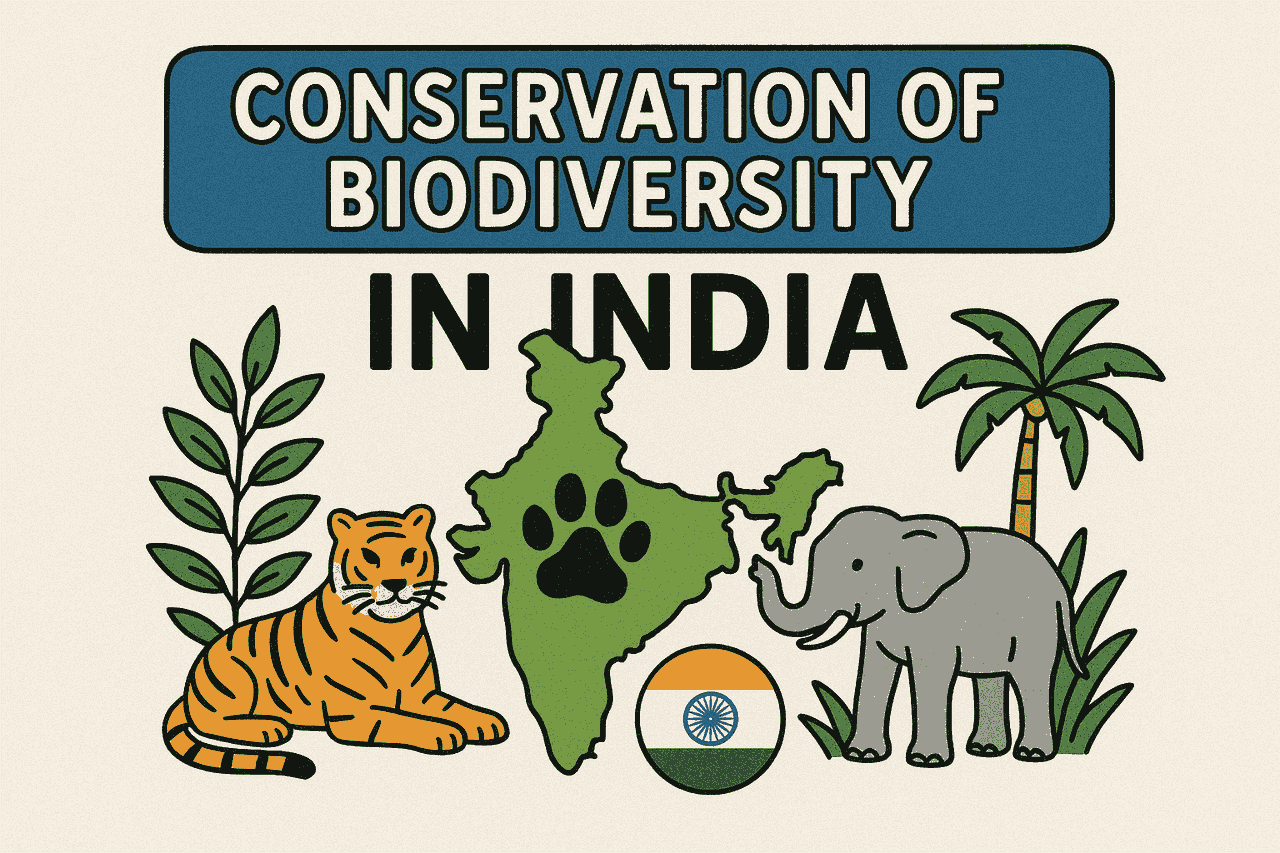 Conservation of biodiversity in india - Complete Explanation