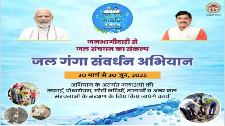 जल संरक्षण का जन आंदोलन बना जल गंगा संवर्धन अभियान