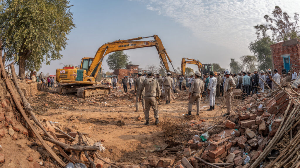 शासकीय भूमि पर 4.88 करोड़ की बड़ी कार्रवाई