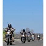 महिला बाइकर्स: 25 राइडर्स ग्वालियर पहुंचीं, हुआ भव्य स्वागत