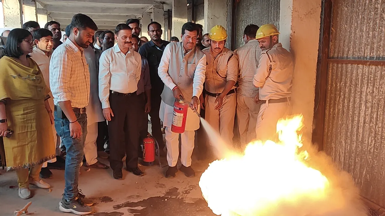अग्नि सुरक्षा मेला 31 मार्च तक ग्वालियर में