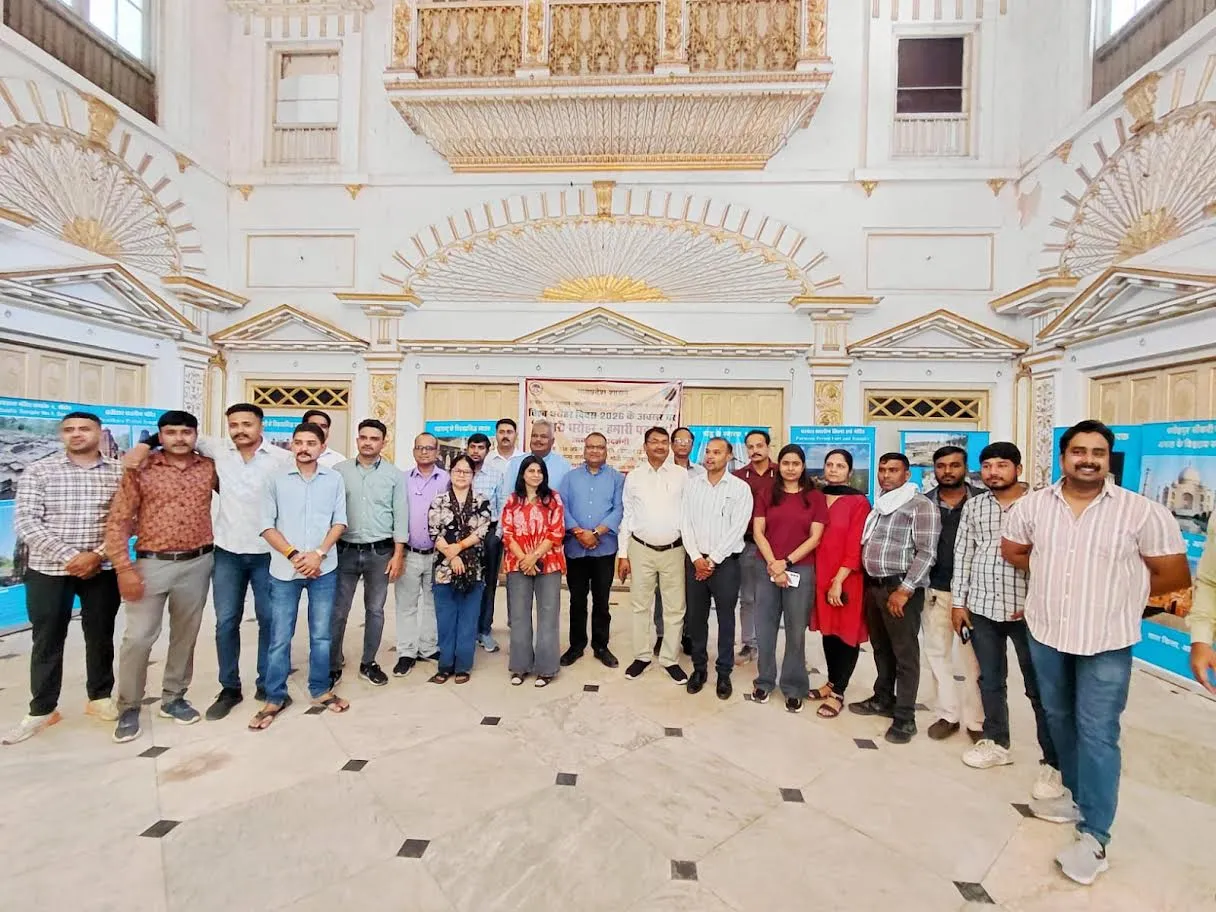 “हमारी धरोहर-हमारी पहचान” कार्यक्रम से बताया पर्यटन स्थल का महत्व
“विश्व विरासत दिवस” पर मोतीमहल में प्रदर्शनी आयोजित
7 दिवस तक नि:शुल्क कर सकेंगे अवलोकन