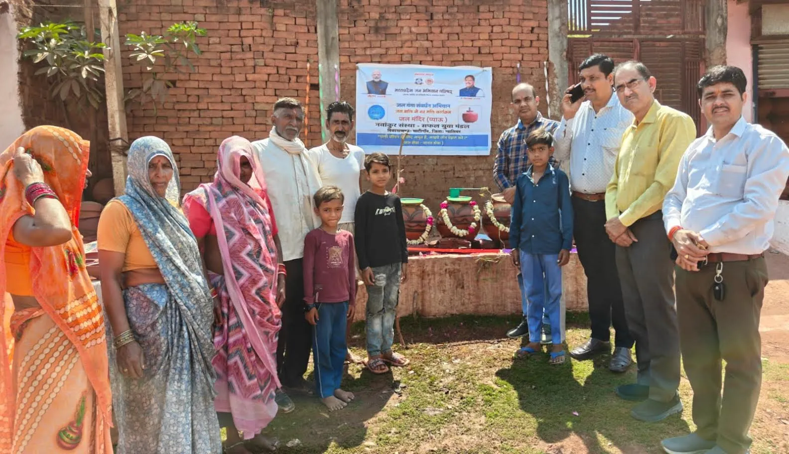 शीतल प्याऊ: ग्राम सातऊ में शुभारंभ